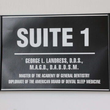 Name Board - Danbury Smiles